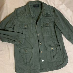 Blu Pepper Olive Green Utility Shacket/Jacket (ootdfash)